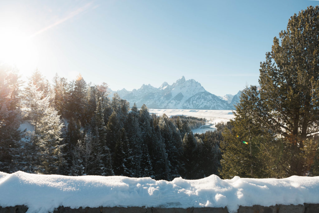 Grand Teton National Park, winter time