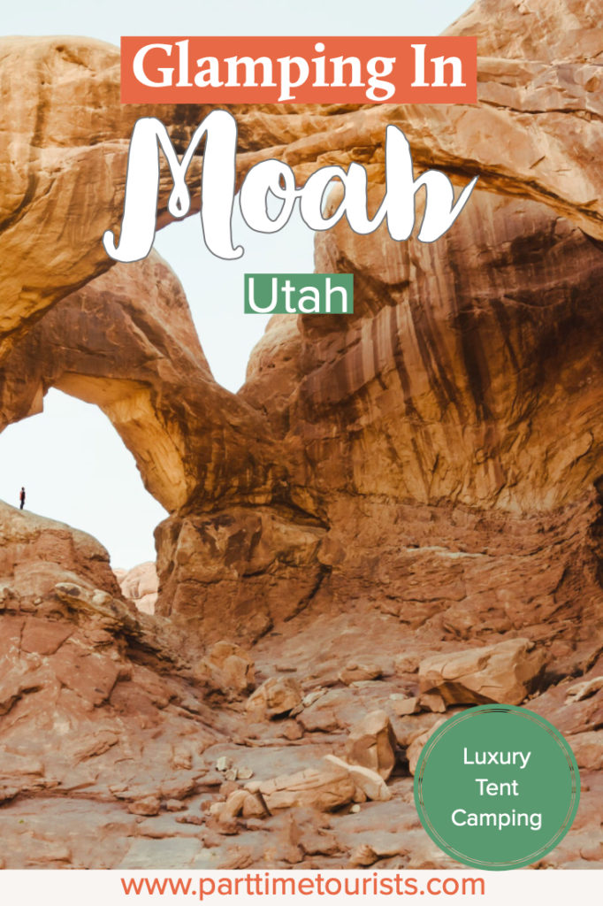 Glamping in Moab Utah! These luxury tents are going on my utah bucket list and I am going to book one on my next hiking trip to arches national park! 