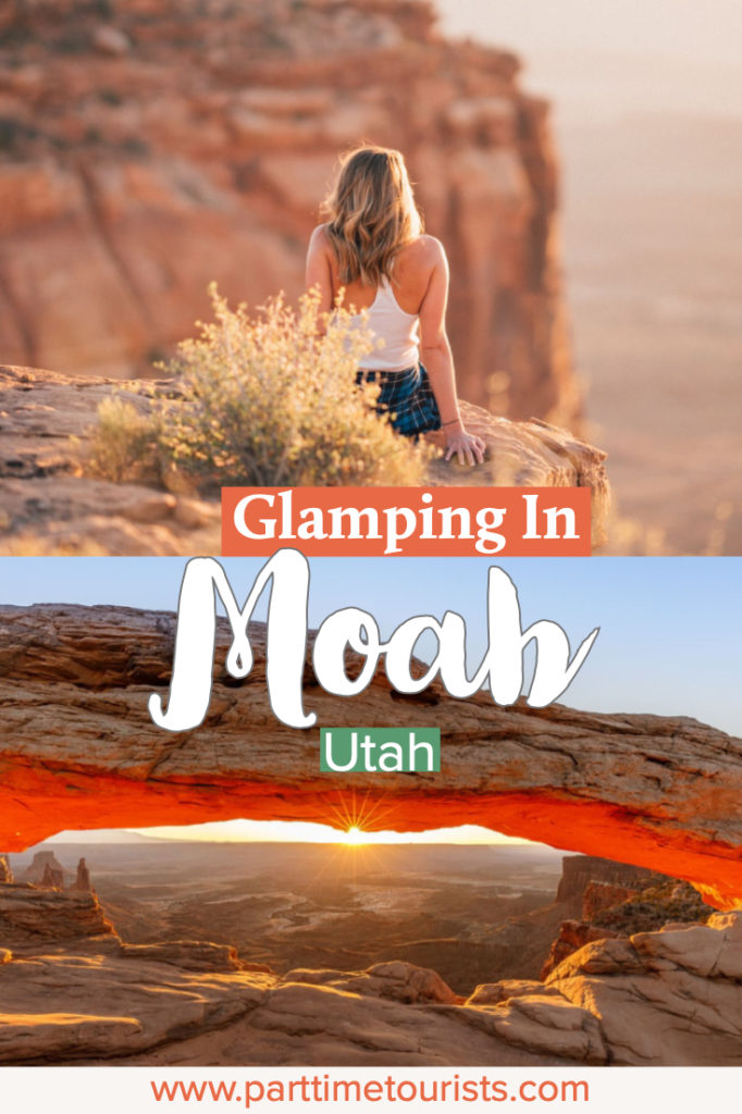 Glamping in Moab Utah! These luxury tents are going on my utah bucket list and I am going to book one on my next hiking trip to arches national park! 