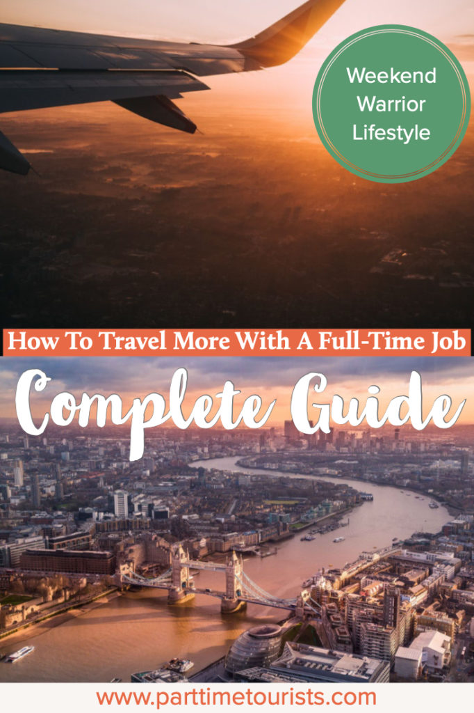 How to travel with a full-time job! There is no need to quit your job in order to see the world. Here are some travel hacks on how you can travel more by living the weekend warrior lifestyle! 