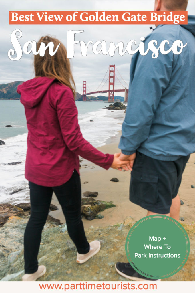 Best view of the golden gate bridge! Plus where to park and a map is included. This is perfect for golden gate photography and golden gate bridge picture ideas!