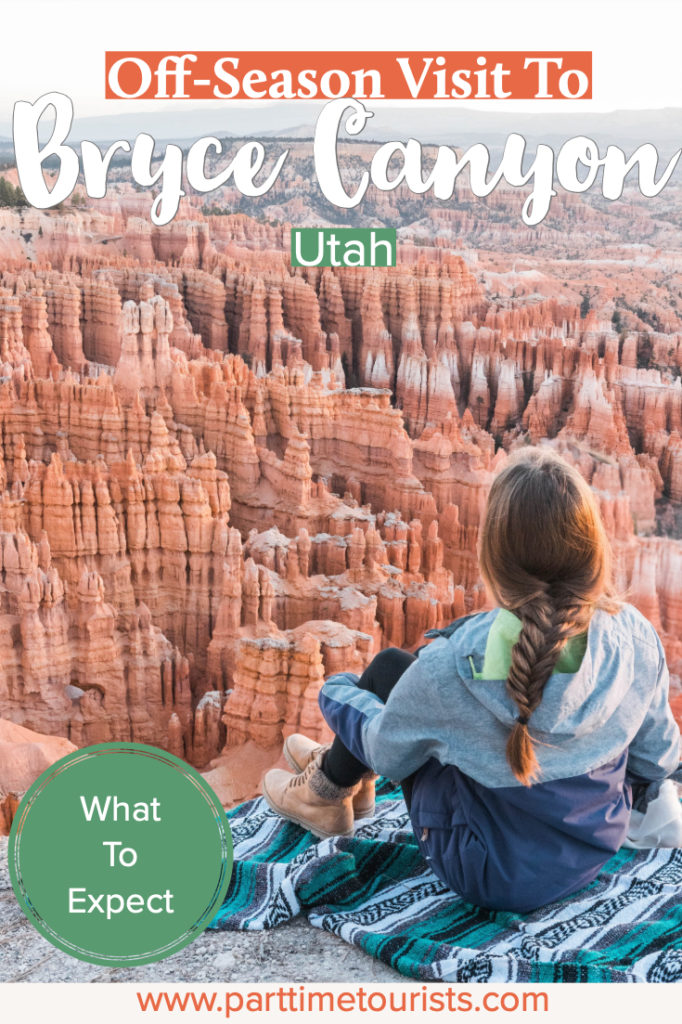 What to expect when visiting bryce canyon national park during the off-season or winter. Here is where to stay, what hikes and trails to take, and where to get some bryce canyon photography spots.