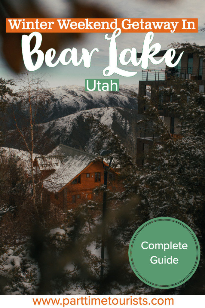 learn what to do during winter in bear lake utah! Bear lake lies on the border of utah and Idaho and offers lot of winter activities for a great utah winter weekend getaway!