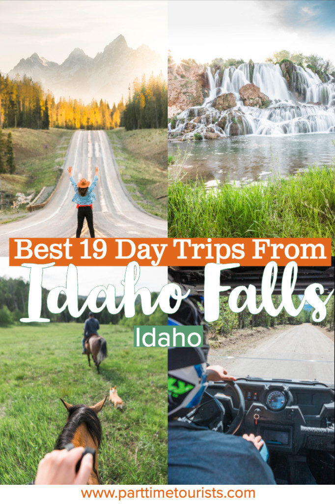 Learn about the top 19 day trips from Idaho Falls! There is so much to do nearby like hiking, hot springs, floating rivers, snow sports, waterfall chasing, and more! These ideas include summer and winter activities!