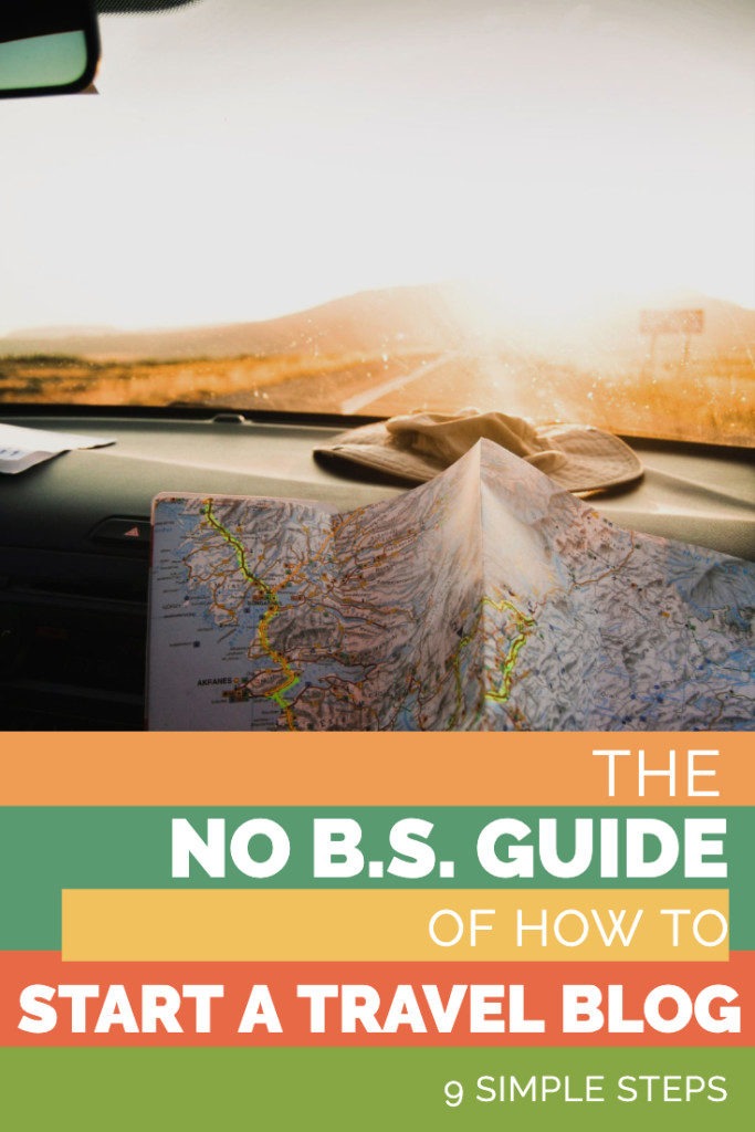 The No B.S. Guide of how to start a travel blog! Here are 9 simple steps on how you can start a travel blog! These ideas can totally help you become a better blogger and start your own travel blog!