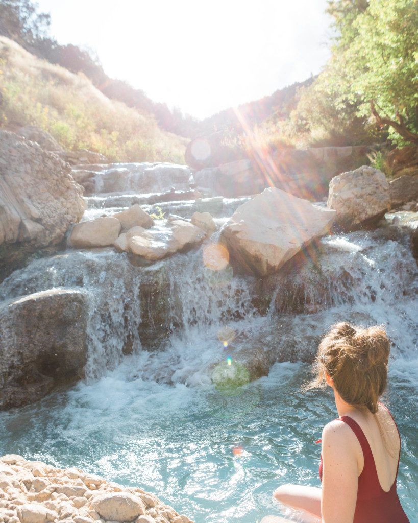 Fifth Water Hot Springs in Utah.