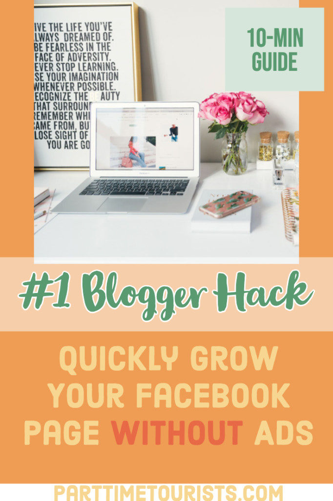 Best tips for bloggers! This blogger strategy of how to grow your facebook page for bloggers works quickly and organically! This is a great tip for blogging for beginners 
