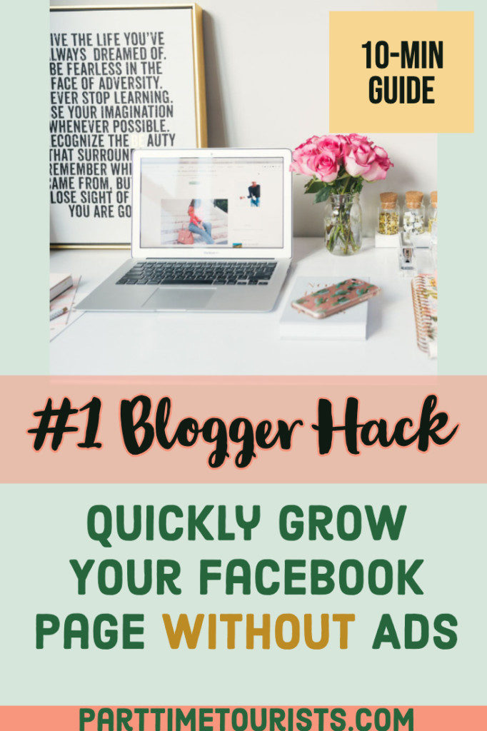 Best tips for bloggers! This blogger strategy of how to grow your facebook page for bloggers works quickly and organically! This is a great tip for blogging for beginners 