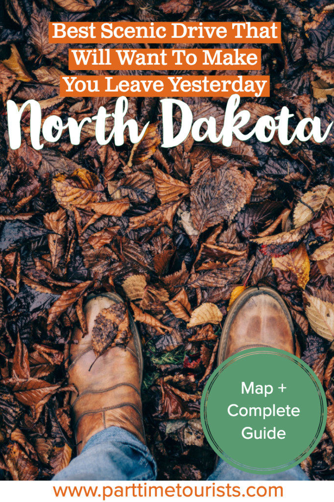 Best scenic drive in North Dakota that you need to take this Fall! This route is perfect for North Dakota travel or a north dakota road trip! Along this scenic byway, you'll be able to see alot of fall foilage and fall leaves in North Dakota