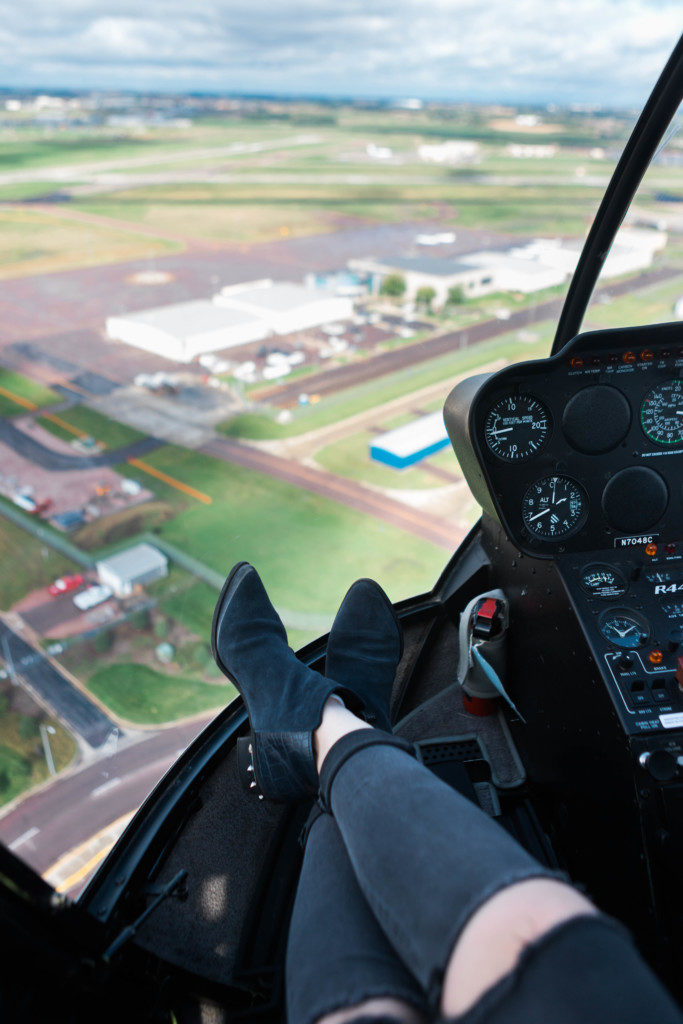 Helicopter ride in Sioux Falls South Dakota. This is one of the best things to do in Sioux Falls while visiting!
