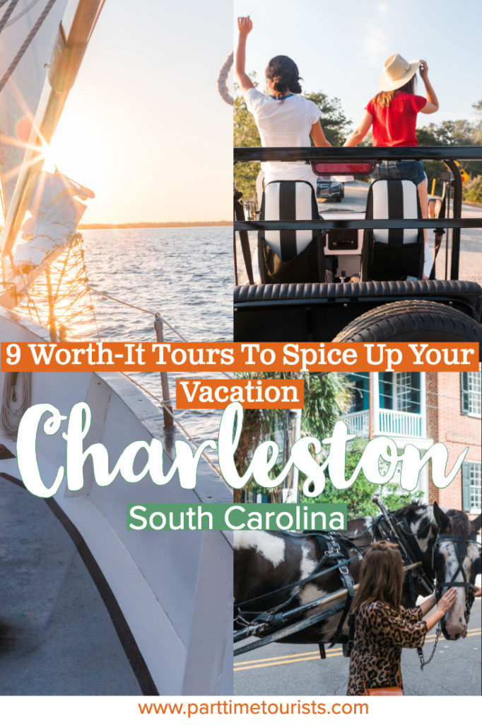 Click to learn about these top 9 Charleston SC tours that would be great for families, couples or even a Charleston bachelorette party! So excited that I found this list of Charleston South Carolina things to do! 