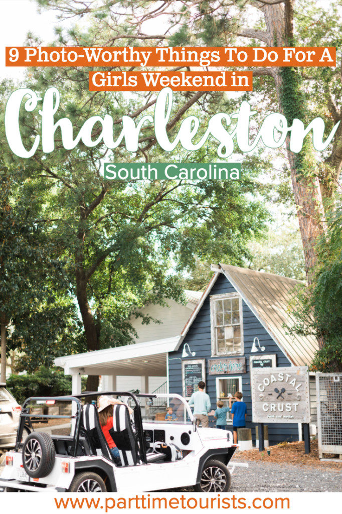 Don't miss these 9 photo-worthy things to do in Charleston for your next girls trip to Charleston! These thing are perfect for a Charleston bachelorette party or a girls weekend in Charleston! Add this instagram spots in Charleston to your bucket list.