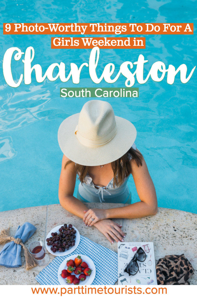 Don't miss these 9 photo-worthy things to do in Charleston for your next girls trip to Charleston! These thing are perfect for a Charleston bachelorette party or a girls weekend in Charleston! Add this instagram spots in Charleston to your bucket list.