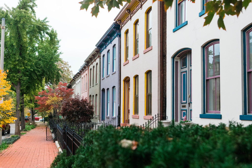 Lafayette Square is one of the coolest neighborhoods in St. Louis to visit during a weekend getaway