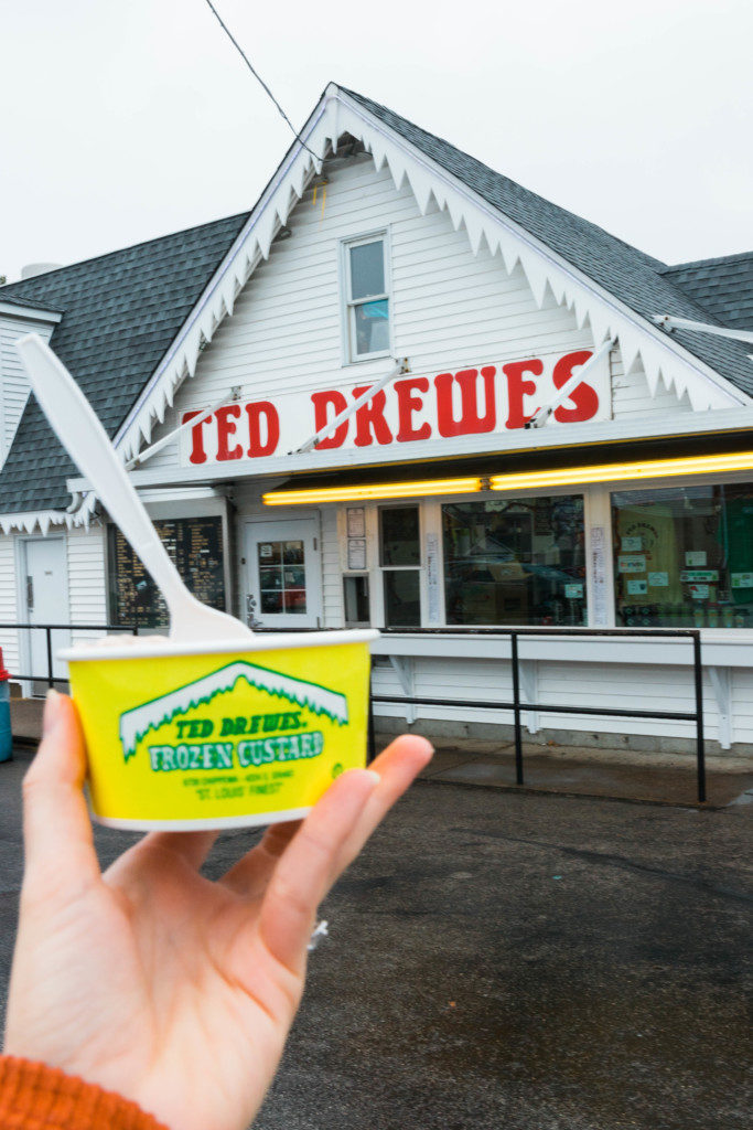 Ted Drewes is the best frozen custard in St. Louis