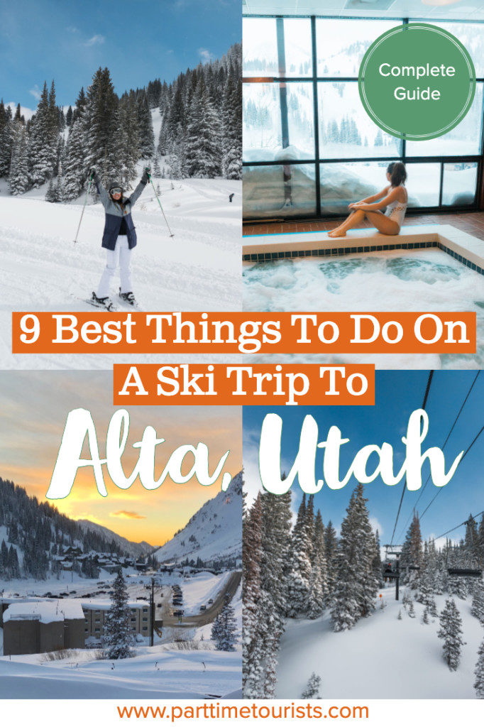 9 Best Things To Do On A Ski Trip To Alta, Utah! Utah Skiing is some of the best skiing in the world! Here’s a guide for a Utah ski trip with the best Utah ski resorts, ski trip essentials, and of course, plenty of ski trip pictures!