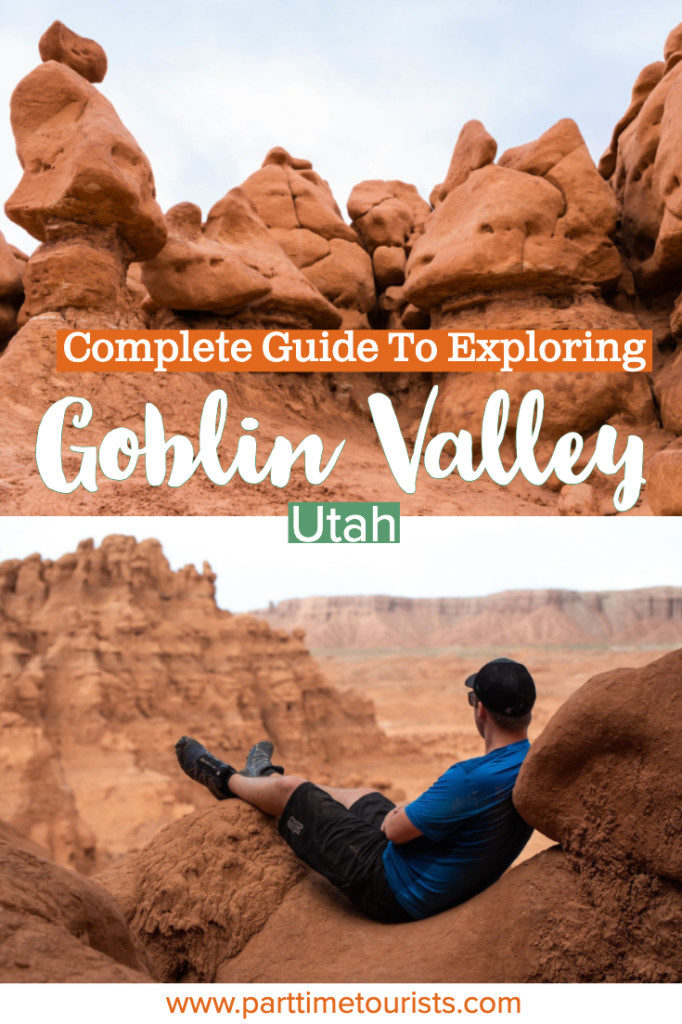 A Trip to Mars (Goblin Valley) in Utah is incredible! Near Utah National Parks like Capitol Reef and Arches National Park this is a great stop on a Utah National Parks Road Trip!