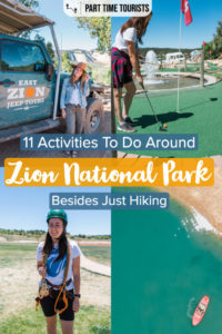Zion National Park is much more than just a place to go hiking! There are so many things to do in Southern Utah. One of my favorites is taking a jeep tour in Utah! Here's also where you should stay when visiting this Utah National Park!