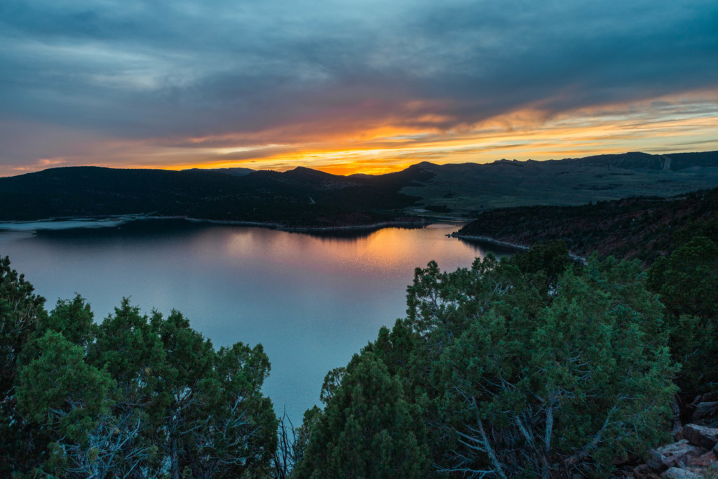 Flaming Gorge overlook