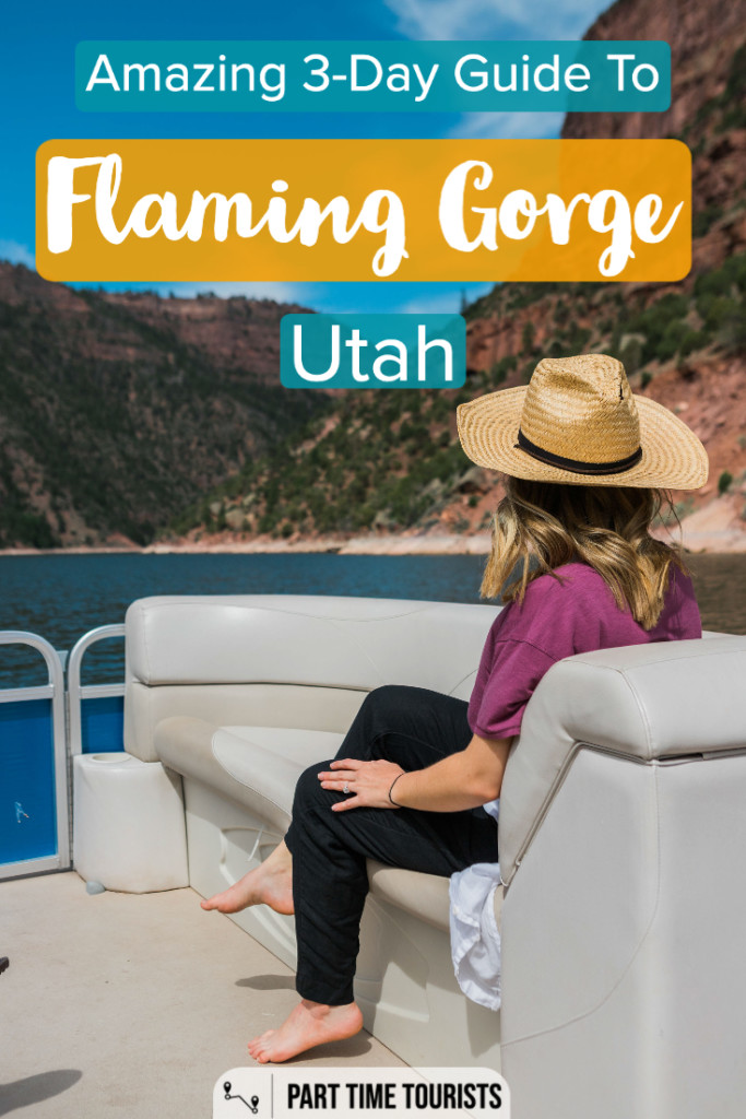 Flaming Gorge & Dinosaurland (Vernal Utah) is an awesome family-friendly Utah destination! There are so many outdoor sports to enjoy and water sports too! 