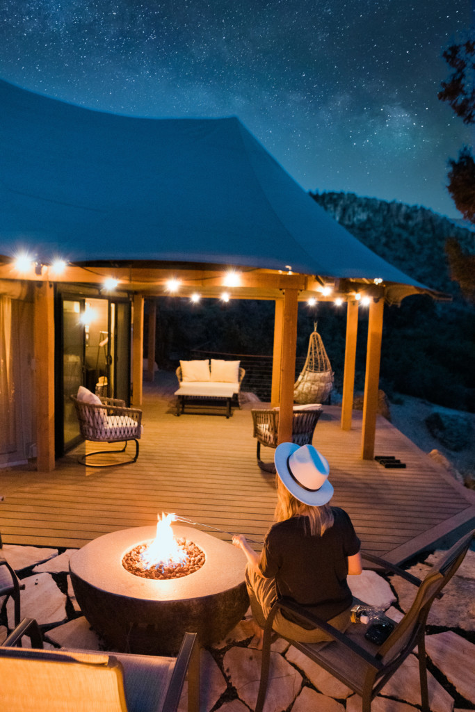 Glamping at Open Sky in Southern Utah near Zion National Park
