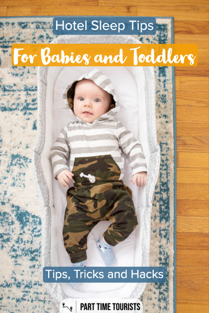 Taking your baby or toddler on vacation can be stressful! Here are some baby tips and toddler tips to help your baby sleep on vacation. You'll find the best travel baby products, travel cribs and more!
