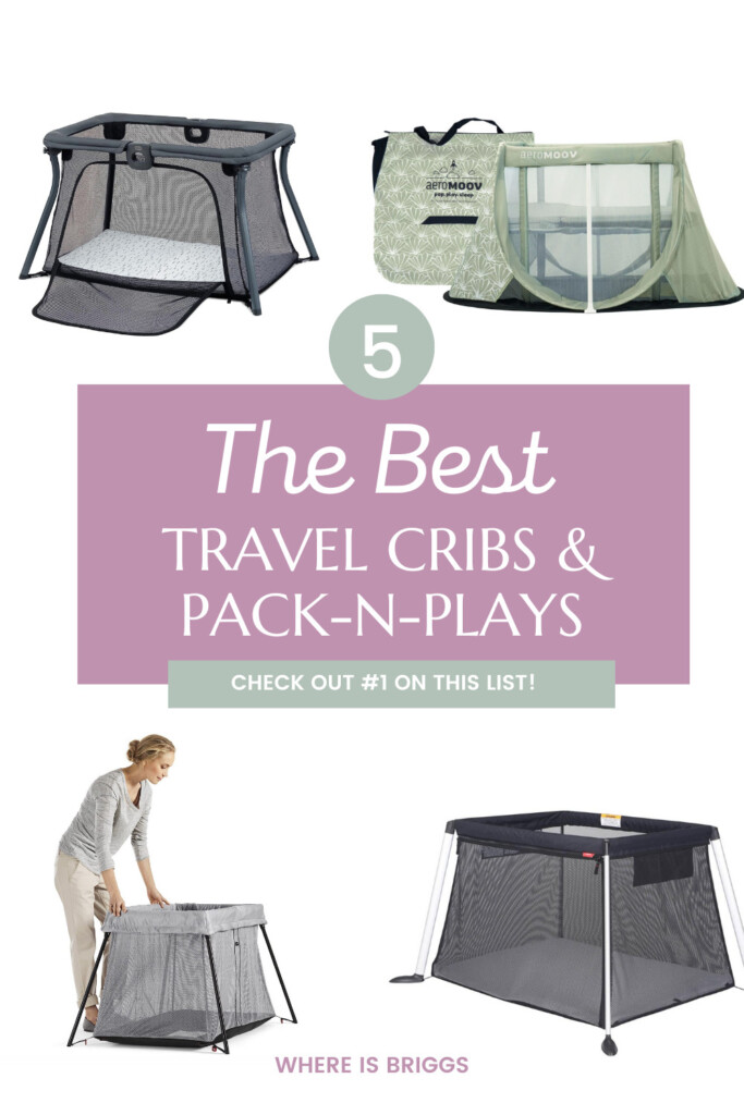 Planning to take a family trip? Get a travel crib or pack-n-play to make your trip more convenient and comfortable for your little one. Our selection of cribs and pack-n-plays are lightweight and come with handy features like mesh sides for breathability, a zipper for quick setup, and foldable design for easy storage. Get ready for your family vacation with the best travel cribs and pack-n-plays to ensure a safe and comfortable sleep for your little one.