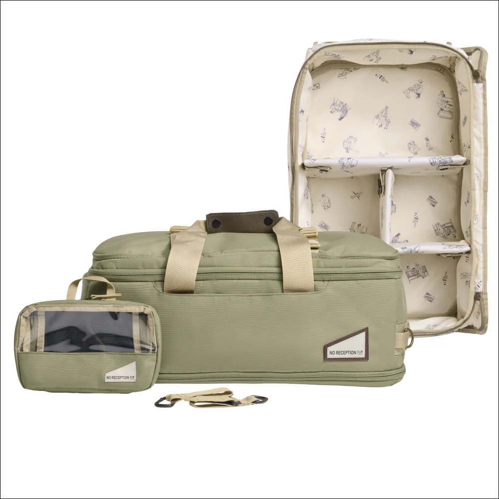 The No Reception Club Hideaway Carry-On Duffel Bag